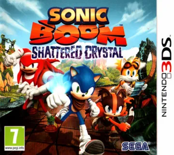 Sonic Boom - Shattered Crystal (Europe) (En,Fr,De,Es,It) box cover front